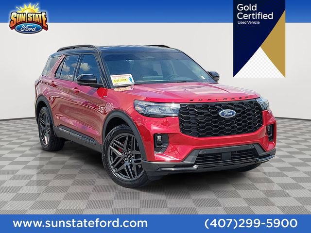 Certified 2025 Ford Explorer ST-Line w/ Premium Package