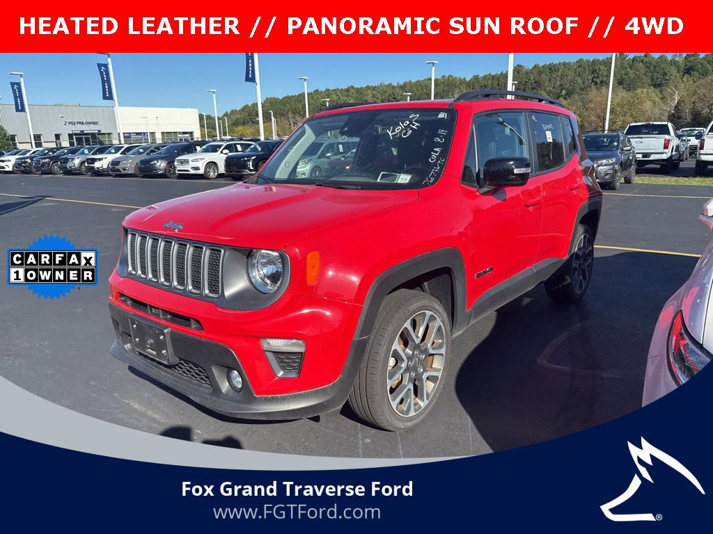 Used 2022 Jeep Renegade Limited w/ Sun, Sound & Wheels Group