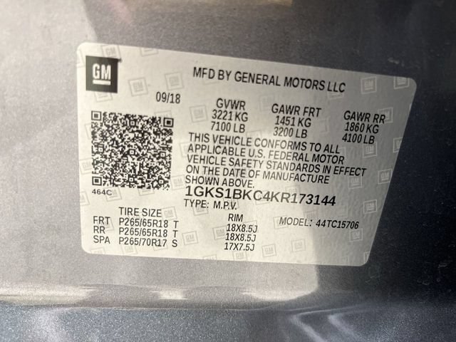 Used 2019 GMC Yukon SLT w/ Open Road Package RWD image 32