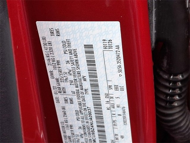 Certified 2022 Ford Escape SE w/ SE Sport Appearance Package image 29