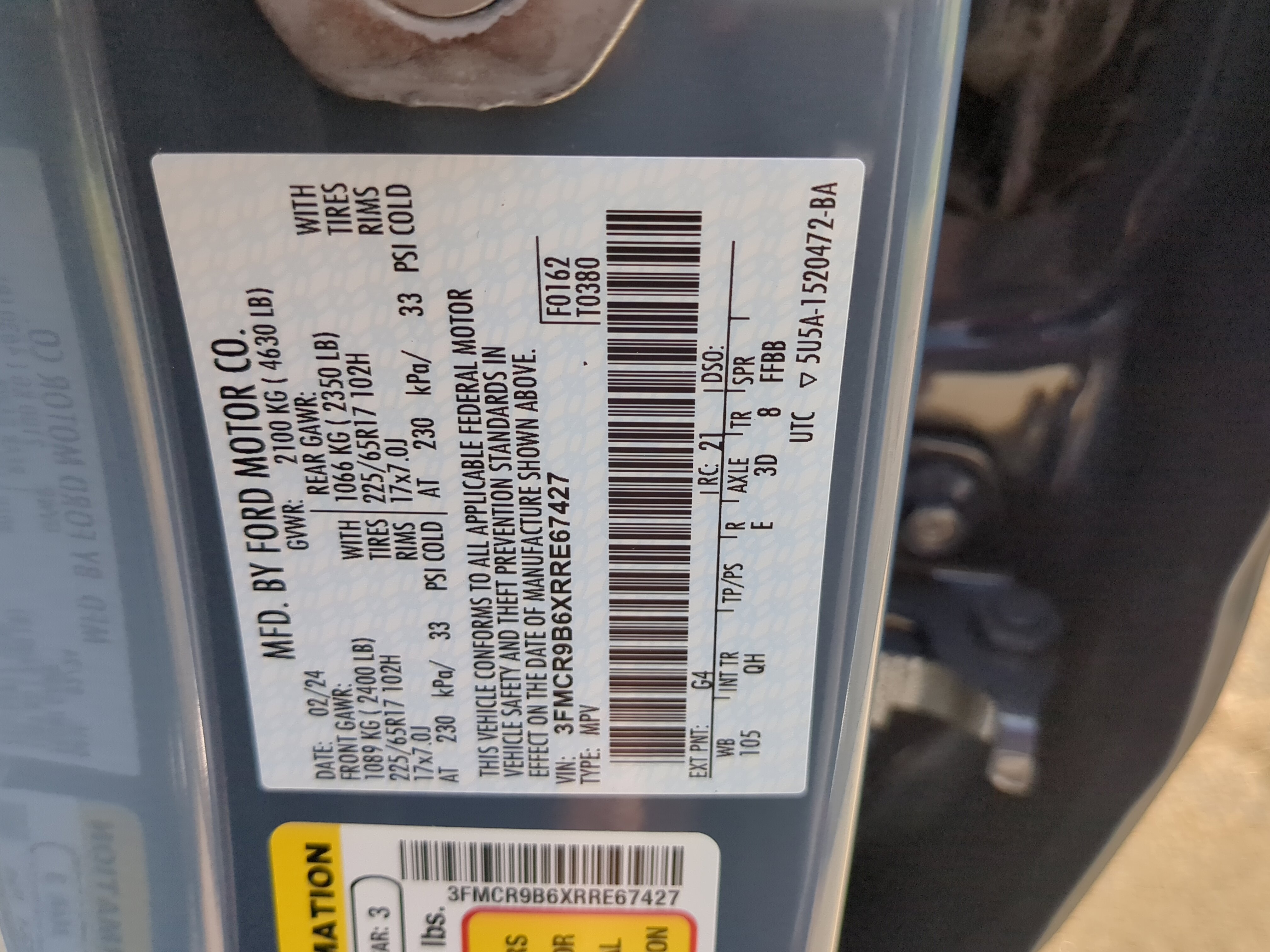 Certified 2024 Ford Bronco Sport Big Bend AWD/4WD image 26