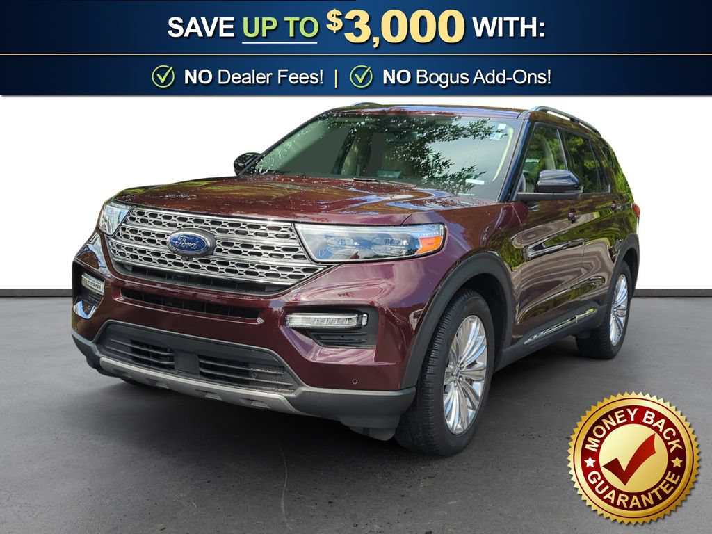 Certified 2023 Ford Explorer Limited w/ Limited Technology Package RWD image 1