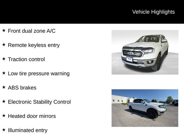 Certified 2023 Ford Ranger Lariat w/ Equipment Group 501A High AWD/4WD image 7