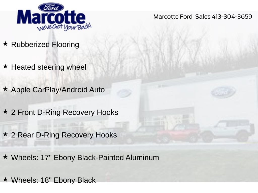 Certified 2026 Ford Bronco Sport Outer Banks w/ Sasquatch Outer Banks Package AWD/4WD image 30