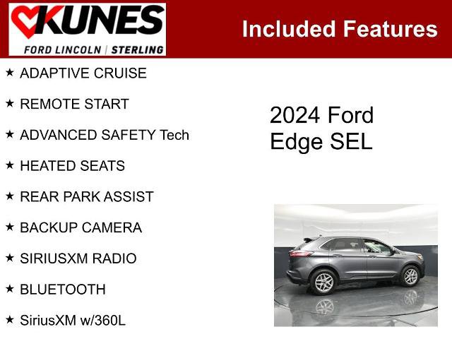 Certified 2024 Ford Edge SEL AWD/4WD image 2