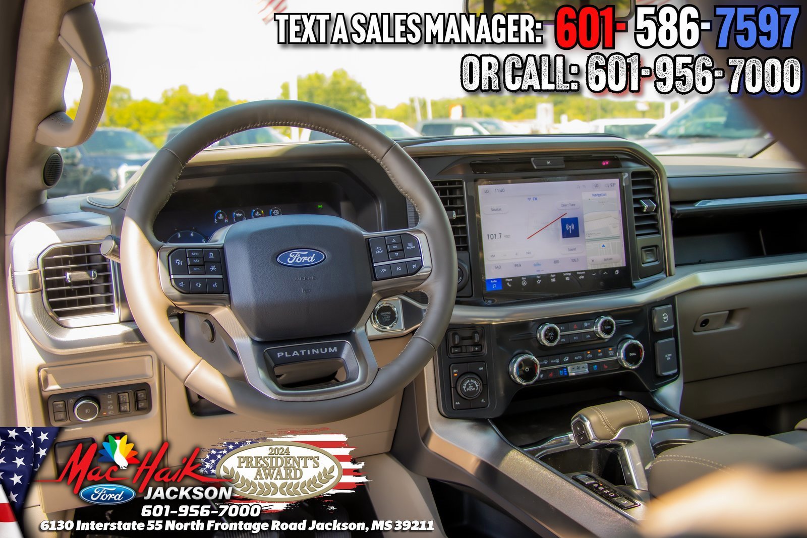 Certified 2025 Ford F150 Platinum w/ Equipment Group 703A Plus image 7