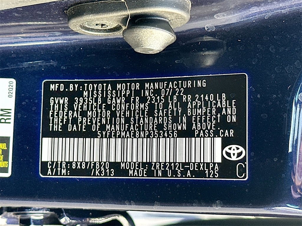 Used 2022 Toyota Corolla LE image 27