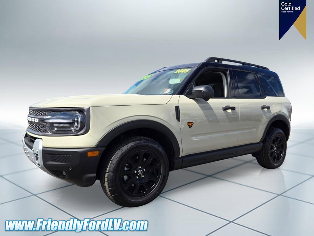 Certified 2025 Ford Bronco Sport Badlands w/ Badlands Tech Package AWD/4WD image 3