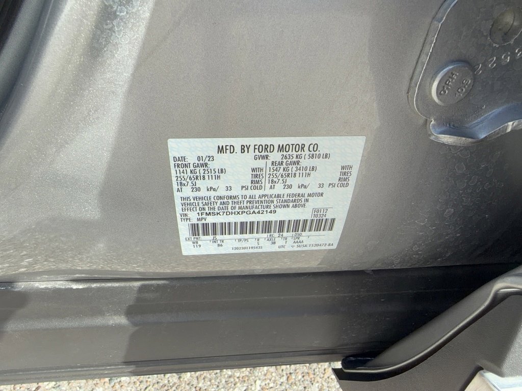 Certified 2023 Ford Explorer XLT image 31