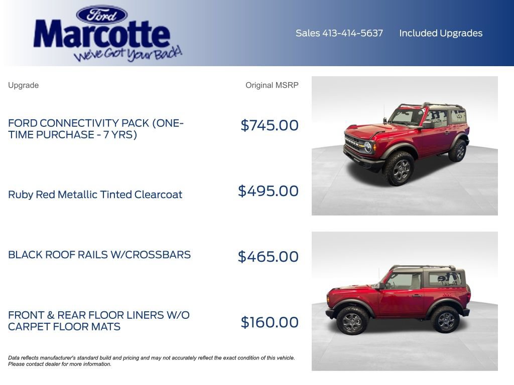 Certified 2026 Ford Bronco 2-Door AWD/4WD image 4