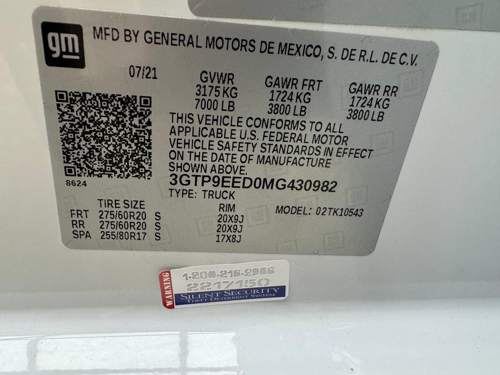 Used 2021 GMC Sierra 1500 AT4 AWD/4WD image 31