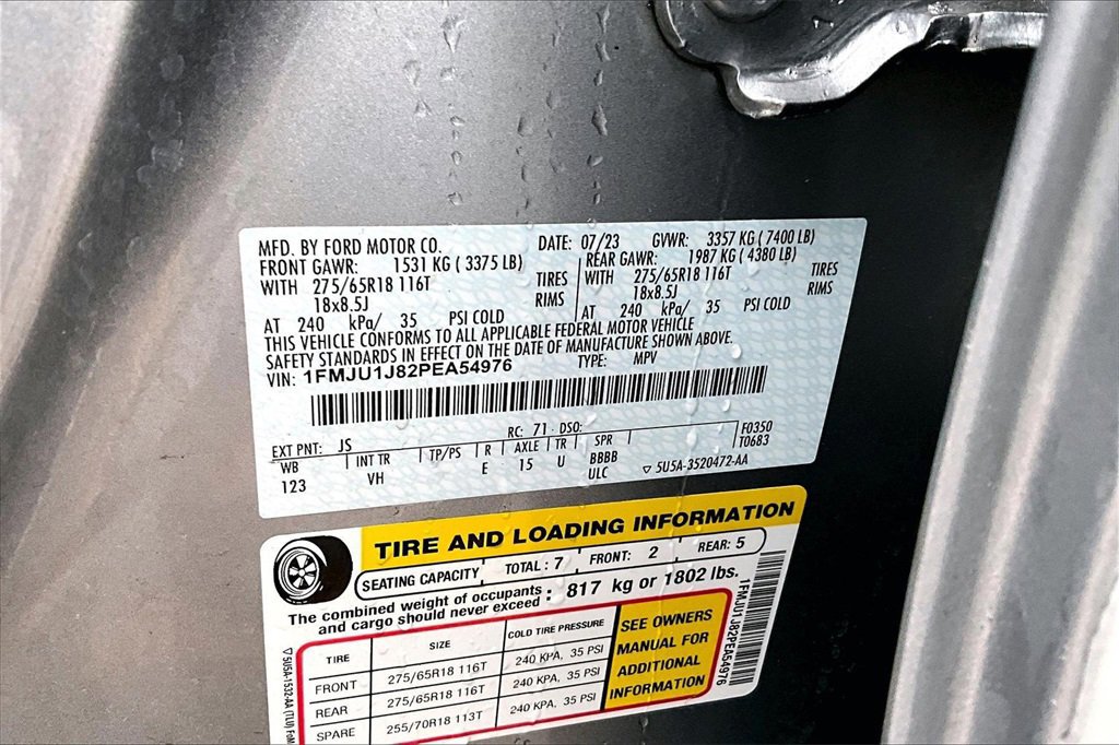 Certified 2023 Ford Expedition XLT image 36