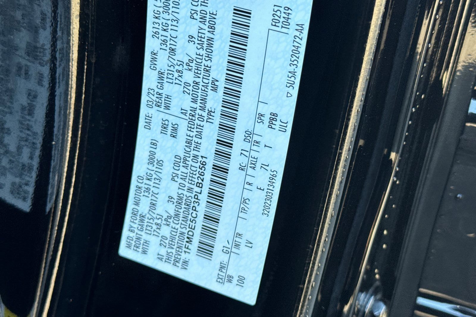 Certified 2023 Ford Bronco 2-Door w/ Sasquatch Package AWD/4WD image 32