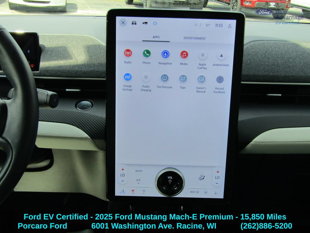 Certified 2025 Ford Mustang Mach-E Premium AWD/4WD image 17