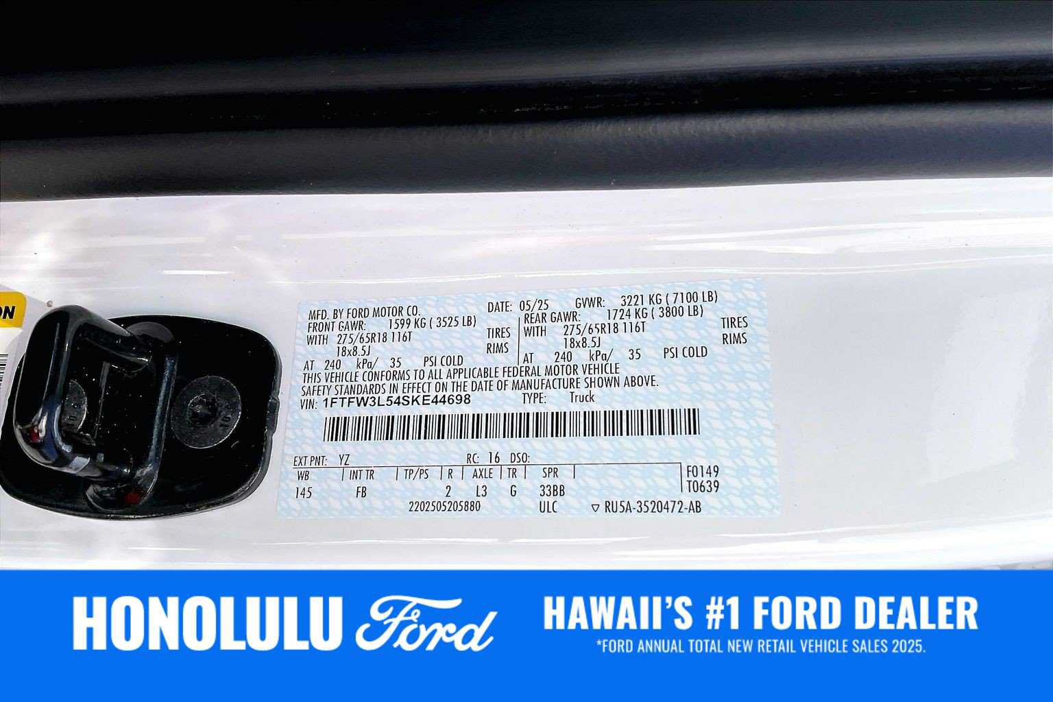 Certified 2025 Ford F150 XLT w/ Equipment Group 301A Standard AWD/4WD image 20