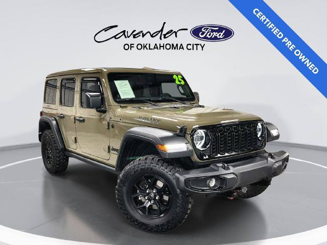 Used 2025 Jeep Wrangler Unlimited Sport