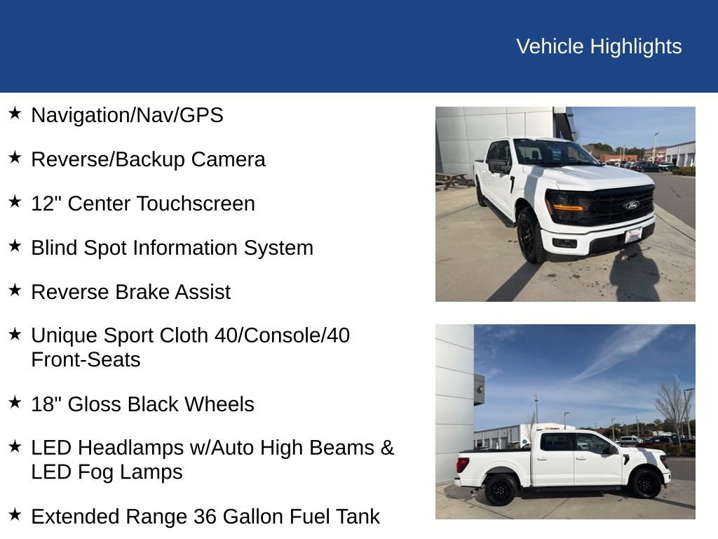 Certified 2024 Ford F150 XLT w/ XLT Black Appearance Package image 26