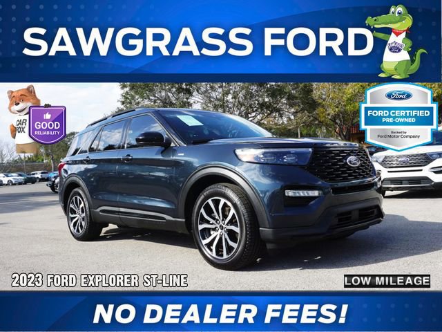 Certified 2023 Ford Explorer ST-Line w/ Class IV Trailer Tow Package image 5