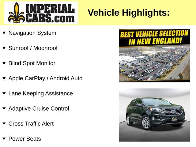 Certified 2022 Ford Edge SEL w/ Convenience Package AWD/4WD image 3