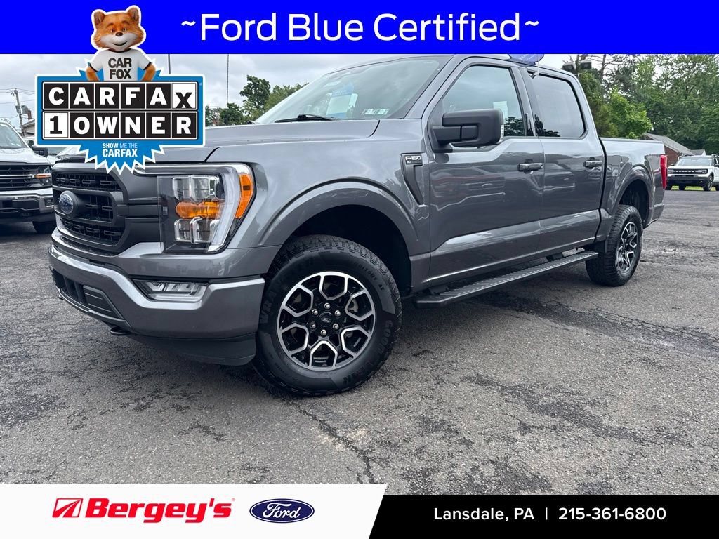 Certified 2023 Ford F150 XLT w/ Equipment Group 302A High AWD/4WD image 1