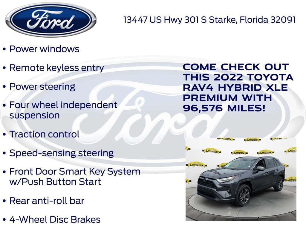 Used 2022 Toyota RAV4 XLE Premium AWD/4WD image 21