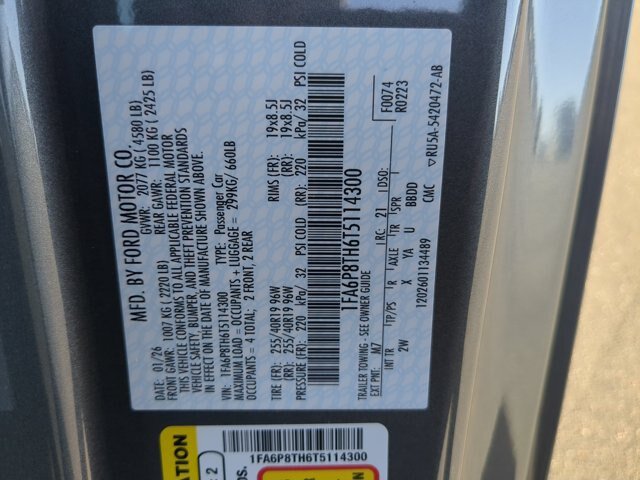 Certified 2026 Ford Mustang Coupe w/ Mustang Nite Pony Package RWD image 34