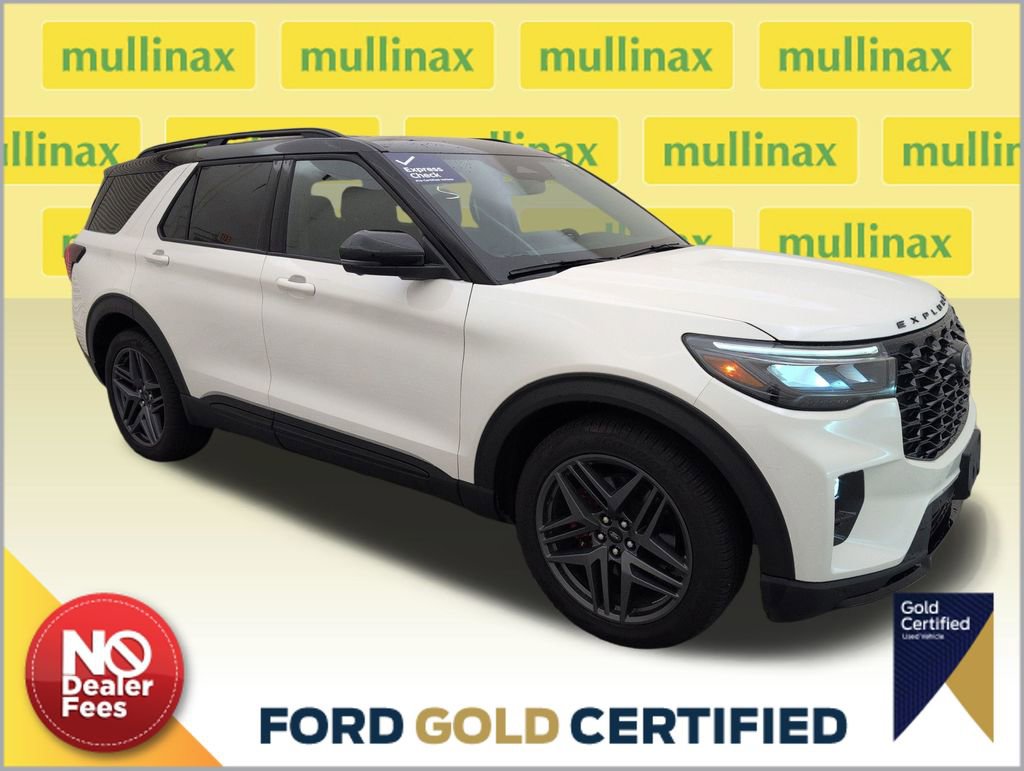 Certified 2025 Ford Explorer ST w/ Sun And Sound Package AWD/4WD image 1