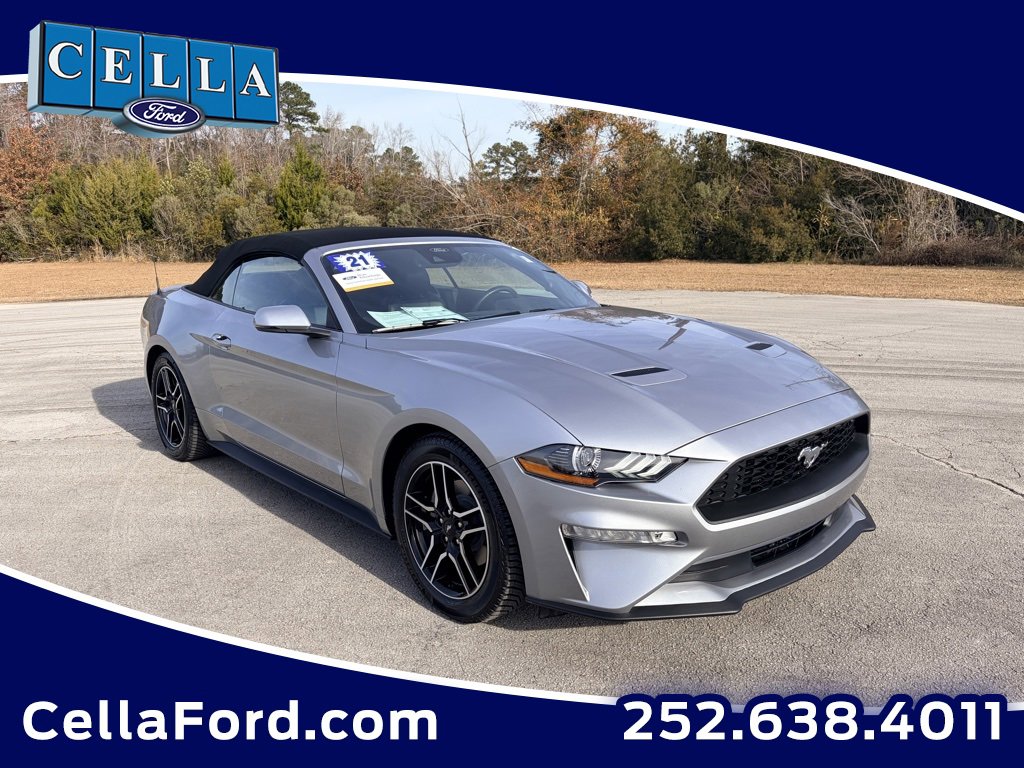 Certified 2021 Ford Mustang Premium w/ Equipment Group 201A image 1