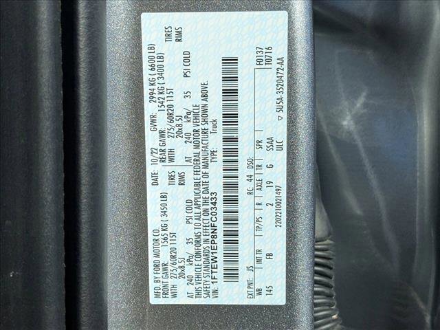 Certified 2022 Ford F150 XLT w/ Equipment Group 302A High image 23