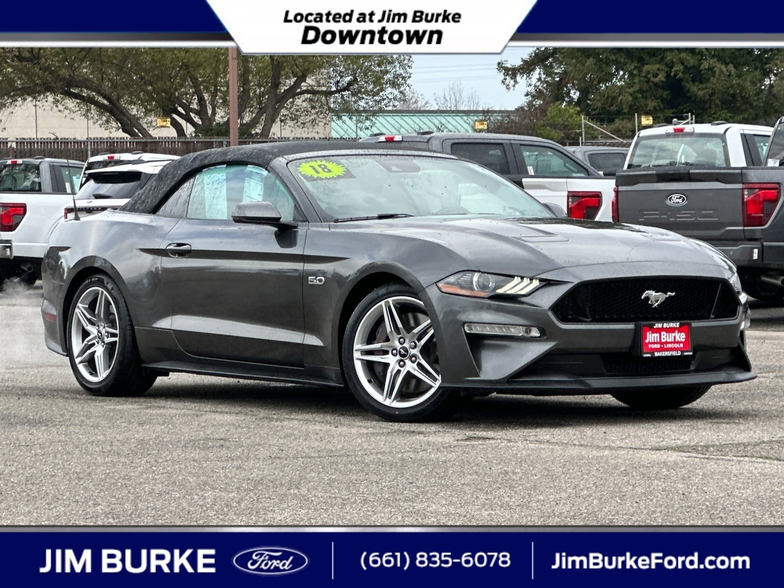 Certified 2018 Ford Mustang GT Premium w/ GT Performance Package image 1