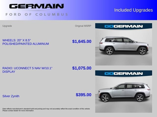 Used 2022 Jeep Grand Cherokee L Limited AWD/4WD image 38