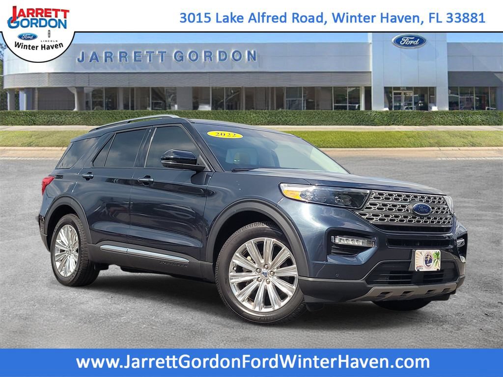 Certified 2022 Ford Explorer Limited w/ Equipment Group 301A RWD image 1