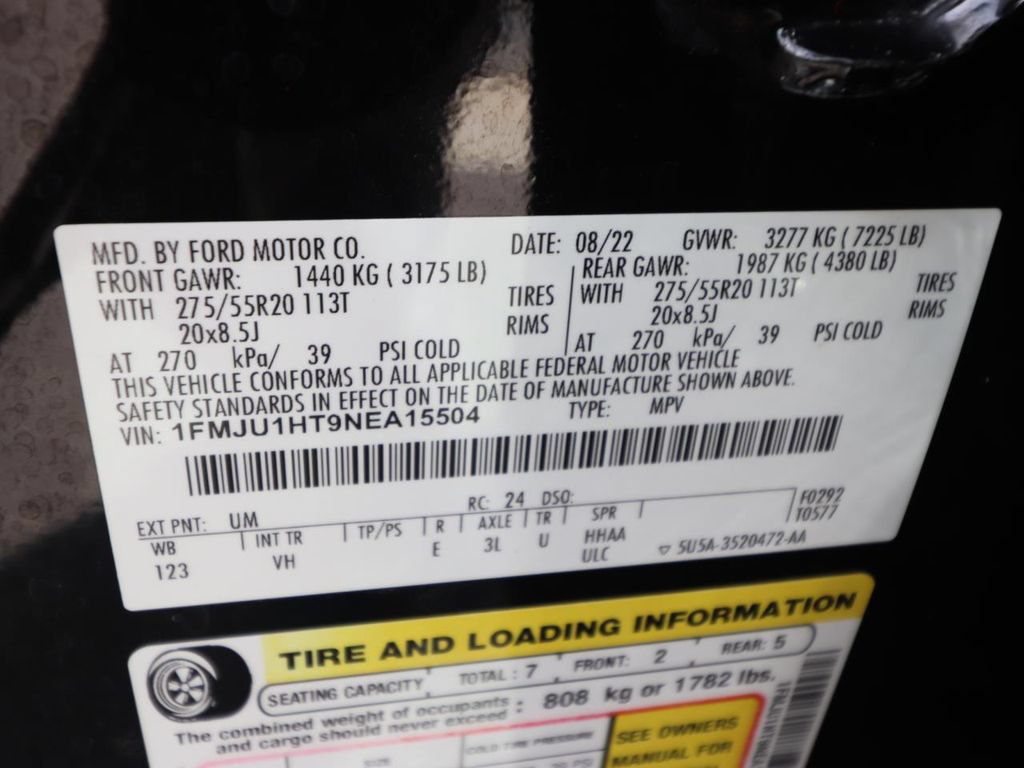 Certified 2022 Ford Expedition XLT RWD image 27