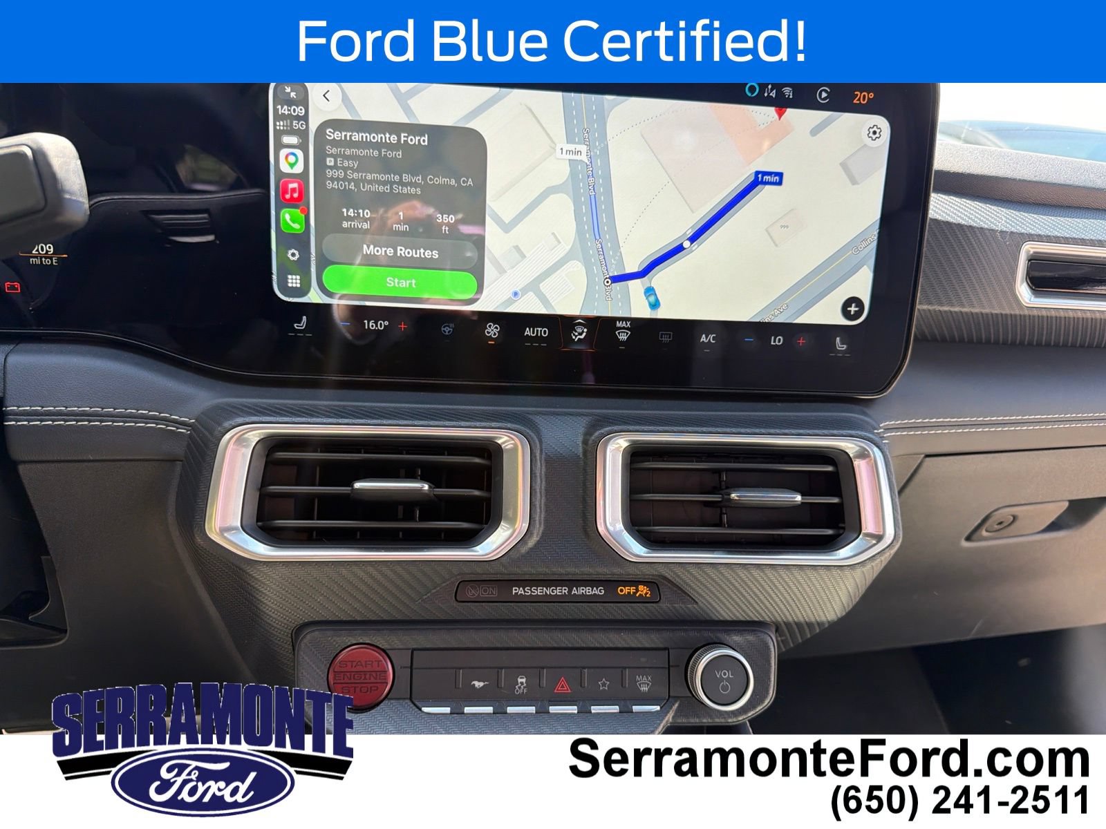 Certified 2024 Ford Mustang GT Premium w/ GT Performance Package RWD image 8