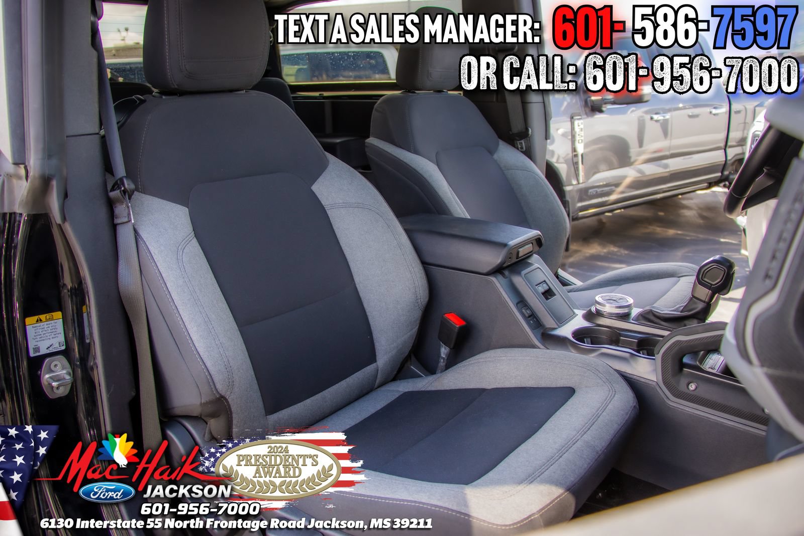 Certified 2022 Ford Bronco Big Bend w/ Sasquatch Package AWD/4WD image 12