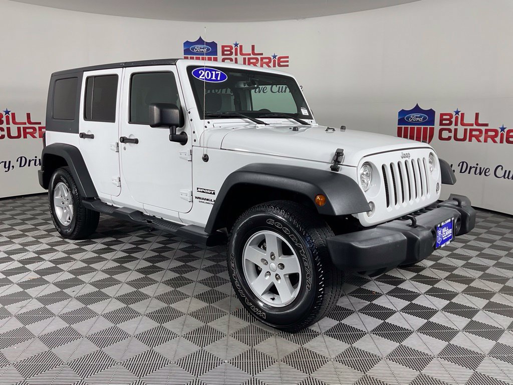 Used 2017 Jeep Wrangler Unlimited Sport w/ Quick Order Package 24S