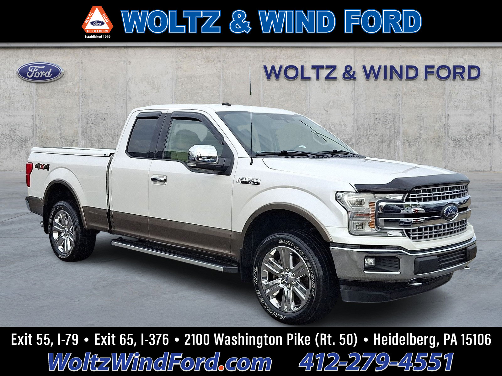 Certified 2019 Ford F150 Lariat w/ Equipment Group 502A Luxury