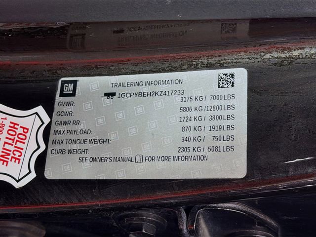 Used 2019 Chevrolet Silverado 1500 Custom w/ Custom Value Package image 36