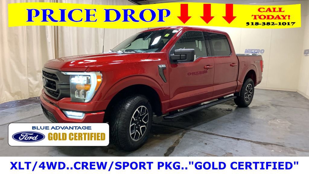 Certified 2022 Ford F150 XLT w/ Equipment Group 302A High