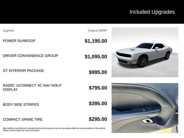 Used 2017 Dodge Challenger GT w/ Driver Convenience Group AWD/4WD image 5