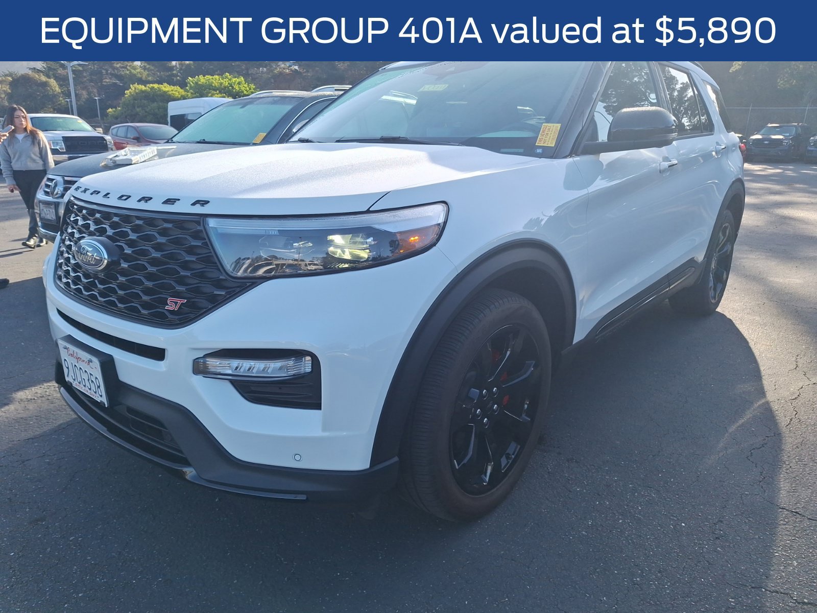 Certified 2023 Ford Explorer ST w/ Equipment Group 401A AWD/4WD image 4