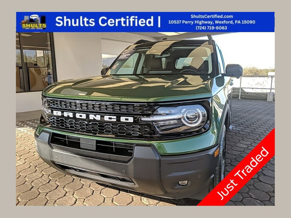 Certified 2025 Ford Bronco Sport Outer Banks w/ Outer Banks Tech Package+ AWD/4WD image 1