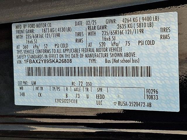 Certified 2025 Ford Transit 350 XLT RWD image 28