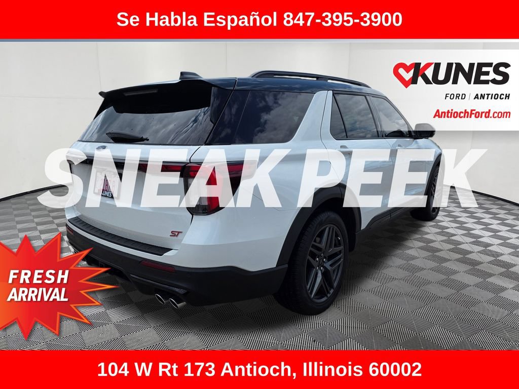 Certified 2025 Ford Explorer ST w/ Sun And Sound Package AWD/4WD image 9