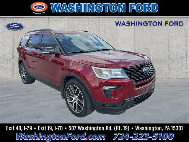 Certified 2018 Ford Explorer Sport w/ Equipment Group 401A AWD/4WD image 3