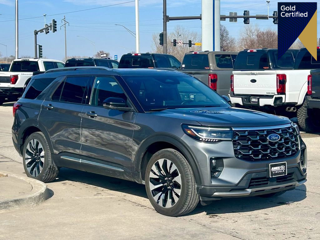 Certified 2025 Ford Explorer Platinum w/ LUX Leather Package image 1