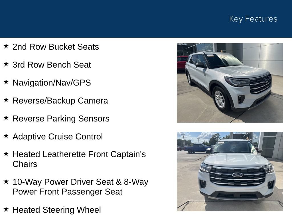 Certified 2026 Ford Explorer Active w/ Active Comfort Package RWD image 28