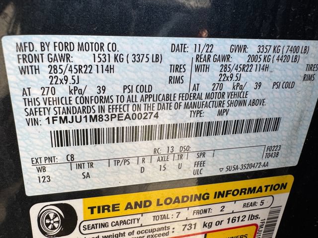Certified 2023 Ford Expedition Platinum AWD/4WD image 9