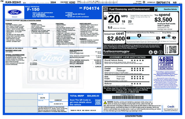 Certified 2025 Ford F150 STX AWD/4WD image 9