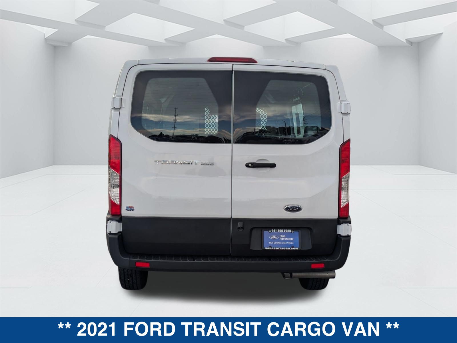 Certified 2021 Ford Transit 250 Low Roof w/ Exterior Upgrade Package RWD image 6